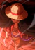 Postal A5 One Piece Luffy