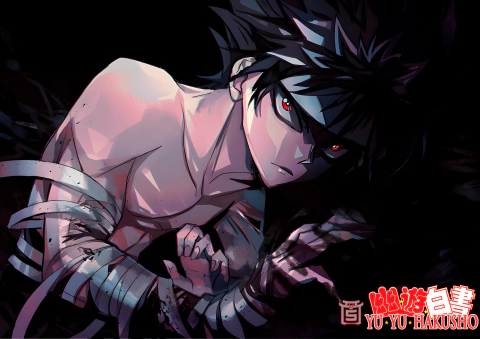Postal A5 Yu Yu Hakusho Hiei