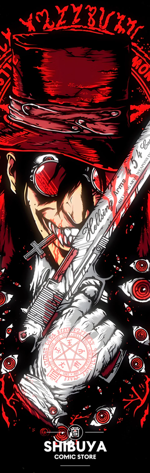 Separador Laminado Hellsing Alucard - comprar online
