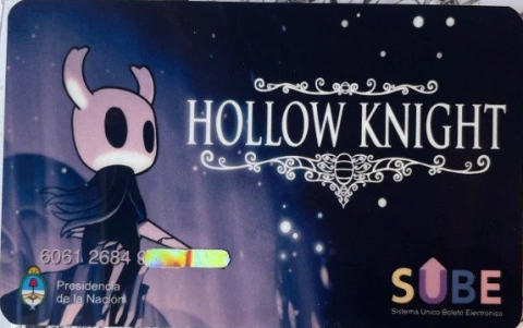 Tarjeta Sube Hollow Knight - comprar online