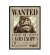 Cuadro Enmarcado One Piece Wanted God Usopp 30x40cm
