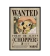 Cuadro Enmarcado One Piece Wanted Chopper 30x40cm