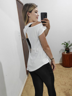Blusa tapa bumbum branca - loja online