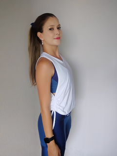 Blusa puxador Regina Branca