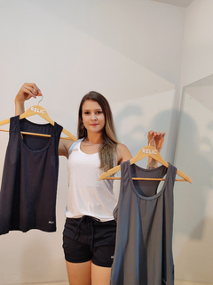 KIT 3 camisetas (preta + branca+ cinza)