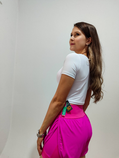 Cropped manga paloma branco - RELIC FITWEAR