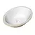 Cuba de Embutir de Cerâmica Oval 450x360x165mm Docol - comprar online