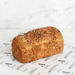 Pan de molde salvado con semillas