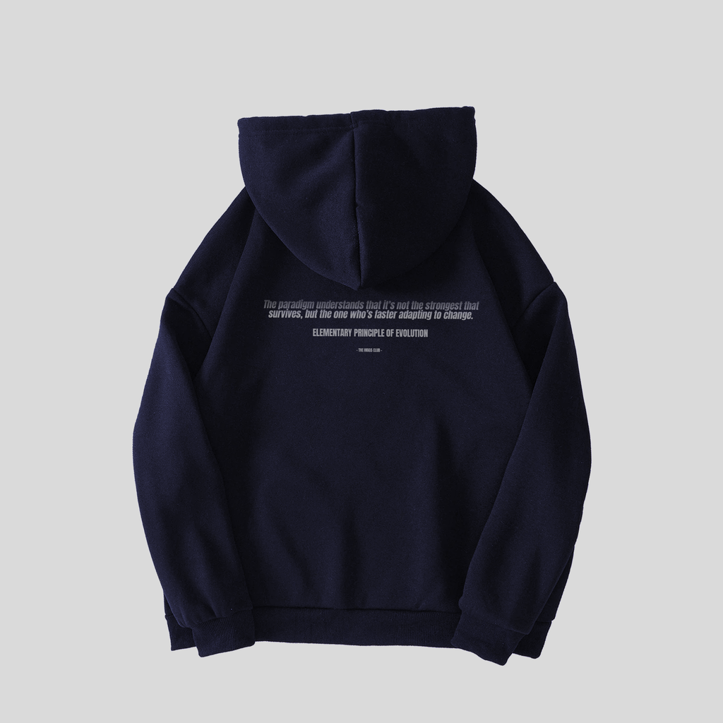 Hoodie "Evolution" Azul Ultra Marino thumbnail 3