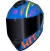 CAPACETE RACETECH HIT FASTER AZUL na internet