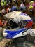 Capacete Tutto Race Azul/Vermelho 58 - comprar online