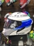 Capacete Tutto Race Azul/Branco 58