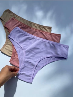 CALCINHA BÁSICA EM ALGODÃO REF 009 - comprar online