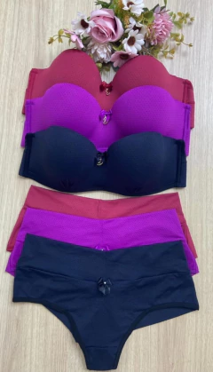 CONJUNTO PREMIUM TQC FIO DUPLO REF 2052 - Império íntimo