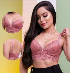 SUTIÃS CONFORT RENDADO REF 1007 - Império íntimo