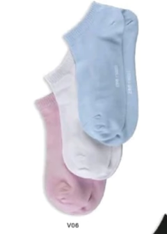 KIT 3 PARES DE MEIAS SOQUETE