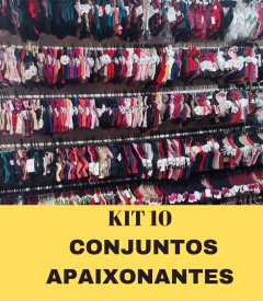 KIT 10 CONJUNTOS PROMOCIONAL APAIXONANTES