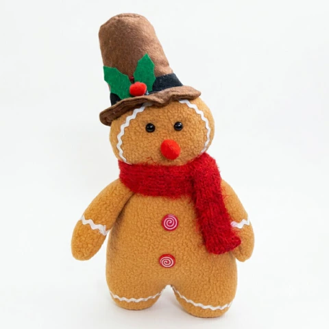 BONECO BISCOITO DE TECIDO 30CM MENINO OU MENINA