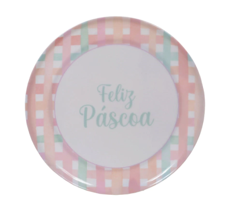 Prato Raso Melamina Páscoa Colorido 25,5D - Florarte na internet