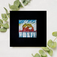 SÉRIE FAUNARIO - AZULEJO DECORATIVO - PALAFITAS - comprar online