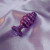 Plug Anal Metal Lilás Espiral com Joia P - comprar online