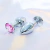 Plug Anal Metal Butt Cromado Pequeno - comprar online
