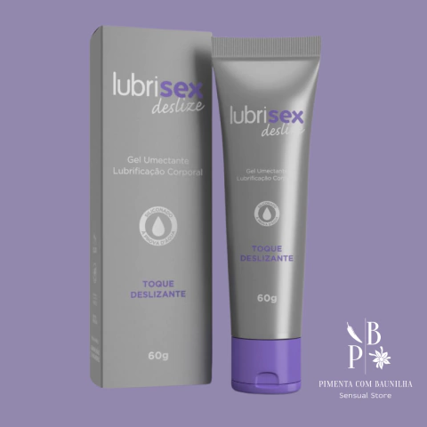 Gel Lubrificante Siliconado Lubrisex Deslize 60g