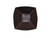 PANERA CHICA COSTURA CRUZ MARRON - NOBLE DISEñO