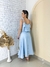 Conjunto Marília de Cropped Babado e Saia Midi - comprar online