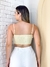 Cropped Mariah Babado e Aplicações de Strass - comprar online