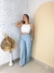 Calça Veronica Pantalona Básica com Cinto