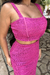 Conjunto de Saia Longa e Cropped na Renda Tricô na internet
