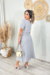 Conjunto de Saia Rodada e Cropped de Manga - comprar online