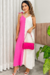 Vestido no Linho Duo Color