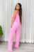 Conjunto de Cropped Babado e Calça Pantalona - comprar online