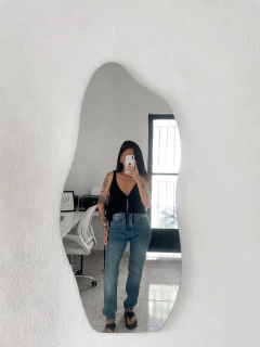 calça mom jeans na internet