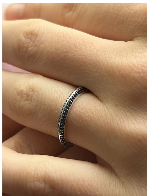 Anillo zicon azul - comprar online