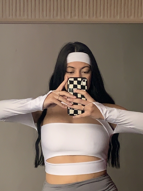 Cropped Recortes Branco