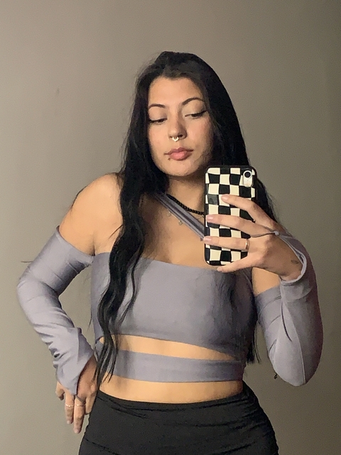 Cropped Recortes Cinza