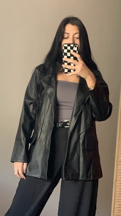 Blazer de Couro - comprar online