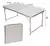 Mesa Plegable Aluminio Camping Playa Valija Altura Ajustable - comprar online