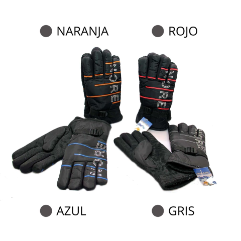 Guante moto