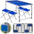 Mesa Plegable Aluminio Camping Con 4 Bancos Valija - tienda online