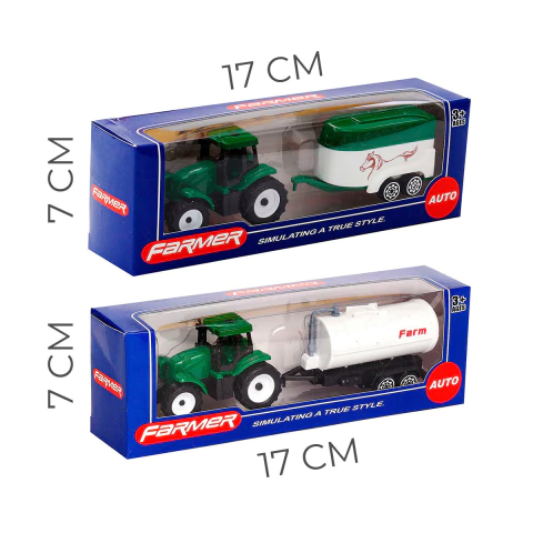 Tractor friccion con acoplado