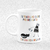 CANECA TRABALHO DURO PRO MEU GATO