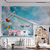 MURAL SKY BLUE