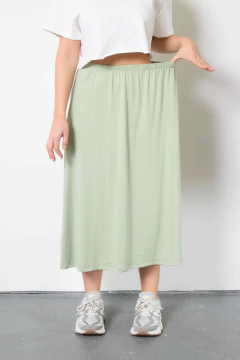 Falda Midi Soft - La Fábrica de Mess