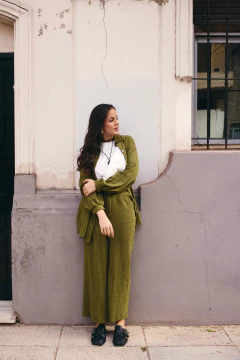 Pinzado Lino de Algodón - comprar online