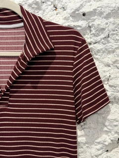 Vestido Chomba Rayado - tienda online