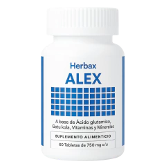 ALEX- Tabletas a base de Plantas, Vitaminas y Minerales que favorecen la Memoria y ayudan a incrementar la Concentración Mental. - comprar en línea